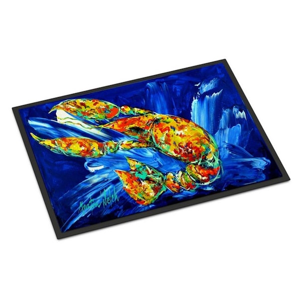 Carolines Treasures Not your Plano Crawfish Indoor or Outdoor Mat, 18 x 27 in. MW1228MAT - main